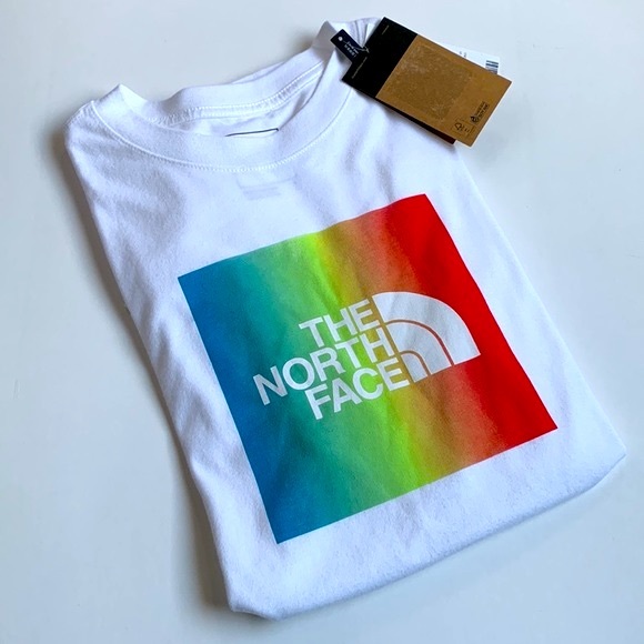 NWT TNF T-Shirt Multi-Color ‘the Boxed In’ Size Medium - Picture 9 of 12